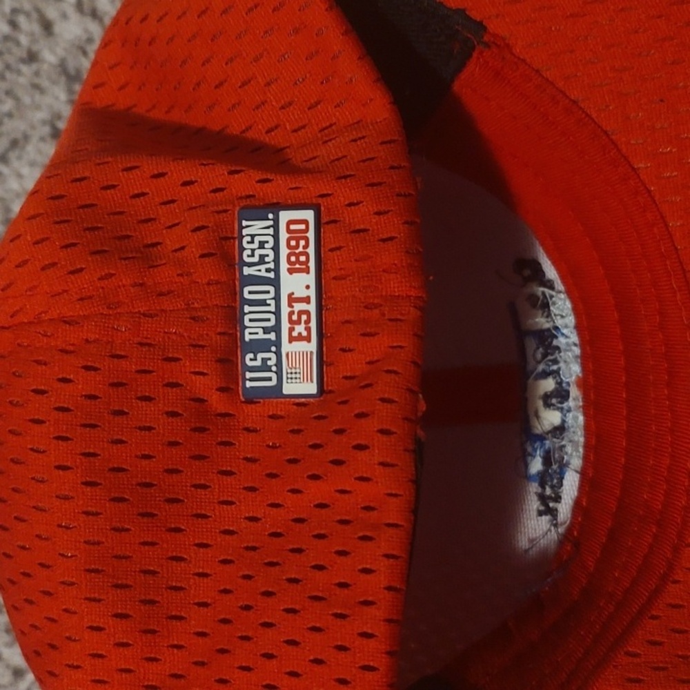 U.S. Polo Assn. Red Men's Cap - Picture 4 of 7